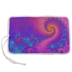 Fractal Art Artwork Magical Purple Pen Storage Case (m) by Proyonanggan