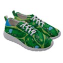 Golf Course Par Golf Course Green Women Athletic Shoes View3