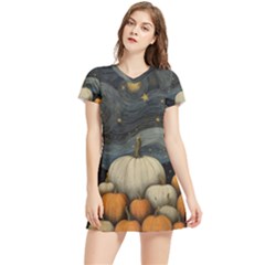 Pumpkin Halloween Women s Sports Skirt by Ndabl3x