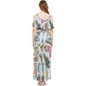 City Pattern Pixel Art Japan Draped Sleeveless Chiffon Jumpsuit View2