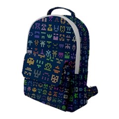 Procedural Generation Digital Art Pattern Flap Pocket Backpack (large) by Grandong