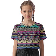 Aztec Design Kids  Basic T-shirt