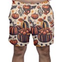 Thanksgiving pattern Men s Shorts View1