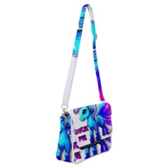 Pinkie Pie  Shoulder Bag With Back Zipper by Internationalstore