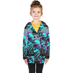 Aesthetic Art  Kids  Double Breasted Button Coat by Internationalstore