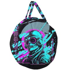 Aesthetic Art  Giant Round Zipper Tote by Internationalstore