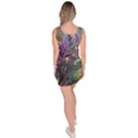 Abstract Blossoms  Bodycon Dress View4