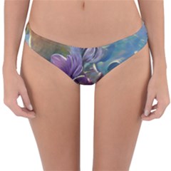 Abstract Blossoms  Reversible Hipster Bikini Bottoms by Internationalstore