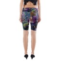 Abstract Blossoms  Yoga Cropped Leggings View2