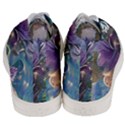 Abstract Blossoms  Men s Mid-Top Canvas Sneakers View4