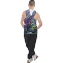 Abstract Blossoms  Men s Sleeveless Hoodie View2