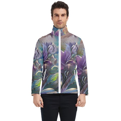 Abstract Blossoms  Men s Bomber Jacket by Internationalstore