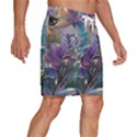 Abstract Blossoms  Men s Beach Shorts View3