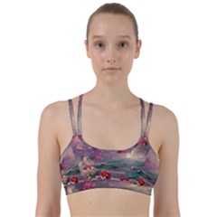 Abstract Flowers  Line Them Up Sports Bra by Internationalstore