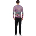 Abstract Flowers  Men s Long Sleeve Rash Guard View2