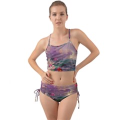 Abstract Flowers  Mini Tank Bikini Set by Internationalstore