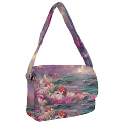 Abstract Flowers  Courier Bag by Internationalstore