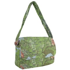 Map Earth World Russia Europe Courier Bag by Bangk1t