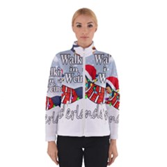 Weiner T- Shirt Walking In A Weiner Wonderland T- Shirt (1) Weiner T- Shirt Walking In A Weiner Wonderland T- Shirt Welder T- Shirt Funny Welder T- Shirt Women s Bomber Jacket by ZUXUMI