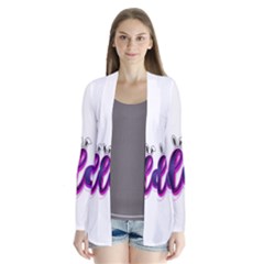 Arts Drape Collar Cardigan by Internationalstore