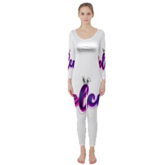 Arts Long Sleeve Catsuit by Internationalstore