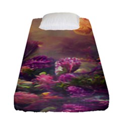 Floral Blossoms  Fitted Sheet (single Size) by Internationalstore