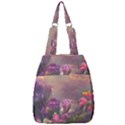 Floral Blossoms  Center Zip Backpack View1