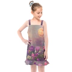 Floral Blossoms  Kids  Overall Dress by Internationalstore