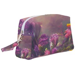 Floral Blossoms  Wristlet Pouch Bag (large) by Internationalstore