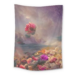 Floral Blossoms  Medium Tapestry by Internationalstore