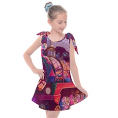 Fantasy  Kids  Tie Up Tunic Dress by Internationalstore