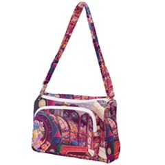 Fantasy  Front Pocket Crossbody Bag by Internationalstore