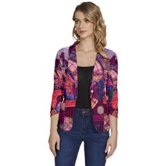 Fantasy  Women s One-button 3/4 Sleeve Short Jacket by Internationalstore