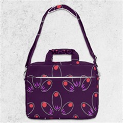 Petal Dot Seamless Pattern Macbook Pro 13  Shoulder Laptop Bag  by Pakjumat