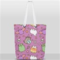 Pusheen Cat Full Print Rope Handle Tote (Small) View2