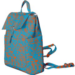 Animal Print Pattern Buckle Everyday Backpack by Pakjumat