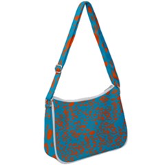 Animal Print Pattern Zip Up Shoulder Bag by Pakjumat