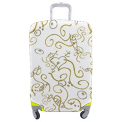 Fish Sea Ocean Algae Underwater Luggage Cover (medium) by Pakjumat