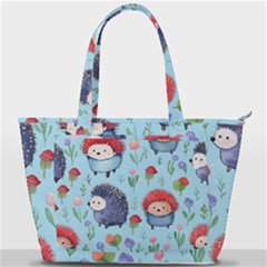 Hedgehogs Animal Back Pocket Shoulder Bag  by Pakjumat