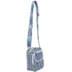 Fishes Pattern Background Theme Shoulder Strap Belt Bag by Pakjumat