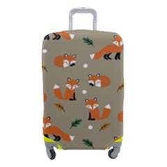 Fox Pattern Texture Luggage Cover (small) by Pakjumat