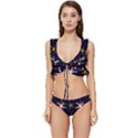 Starfish Low Cut Ruffle Edge Bikini Set View1