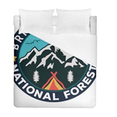 Bridger Teton National Forest T- Shirt Bridger Teton National Forest T- Shirt Duvet Cover Double Side (full/ Double Size) by JamesGoode