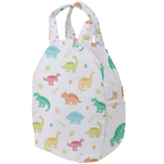 Animals Dinosaurs T-rex Pattern Travel Backpack by Pakjumat