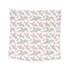 Christmas Shading Festivals Floral Pattern Square Tapestry (small) by Sarkoni