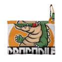 Funny Crocodile Premium Foldable Grocery Recycle Bag View3