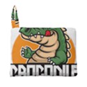 Funny Crocodile Premium Foldable Grocery Recycle Bag View4