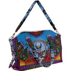 Grateful Dead Wallpapers Canvas Crossbody Bag by Sarkoni