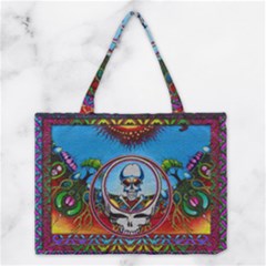 Grateful Dead Wallpapers Medium Tote Bag by Sarkoni