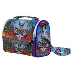 Grateful Dead Wallpapers Satchel Shoulder Bag by Sarkoni